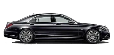 Black Mercedes-Benz S-Class sedan