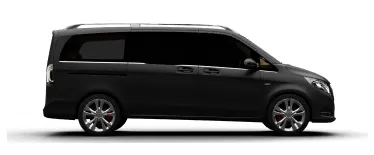 Black Mercedes-Benz V-Class MPV